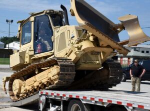 180th Engineer Company bulldozer