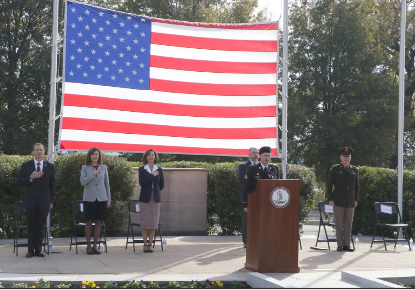 Veterans Day observed across Virginia and overseas