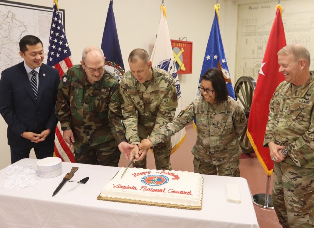 The Virginia National Guard celebrated its 415th birthday May 13, 2022