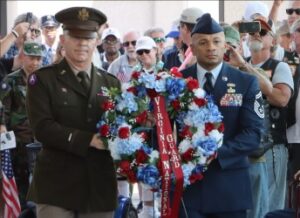 War Memorial during the Commonwealth’s 66th Annual Memorial Day Ceremony May 30, 2022