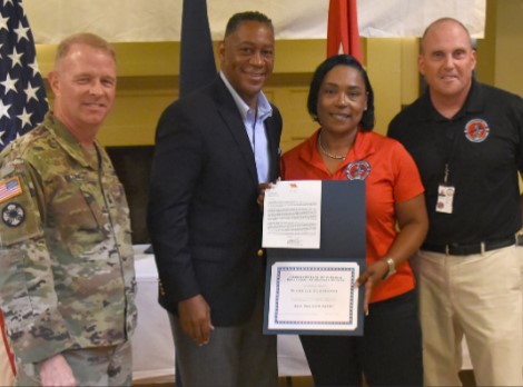 Senior leaders present awards for agency-level accomplishments