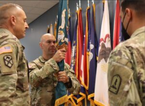 Col. Beau Mason takes command of the Fort Barfoot